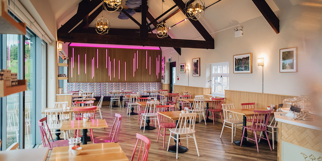 Estate farm shop café