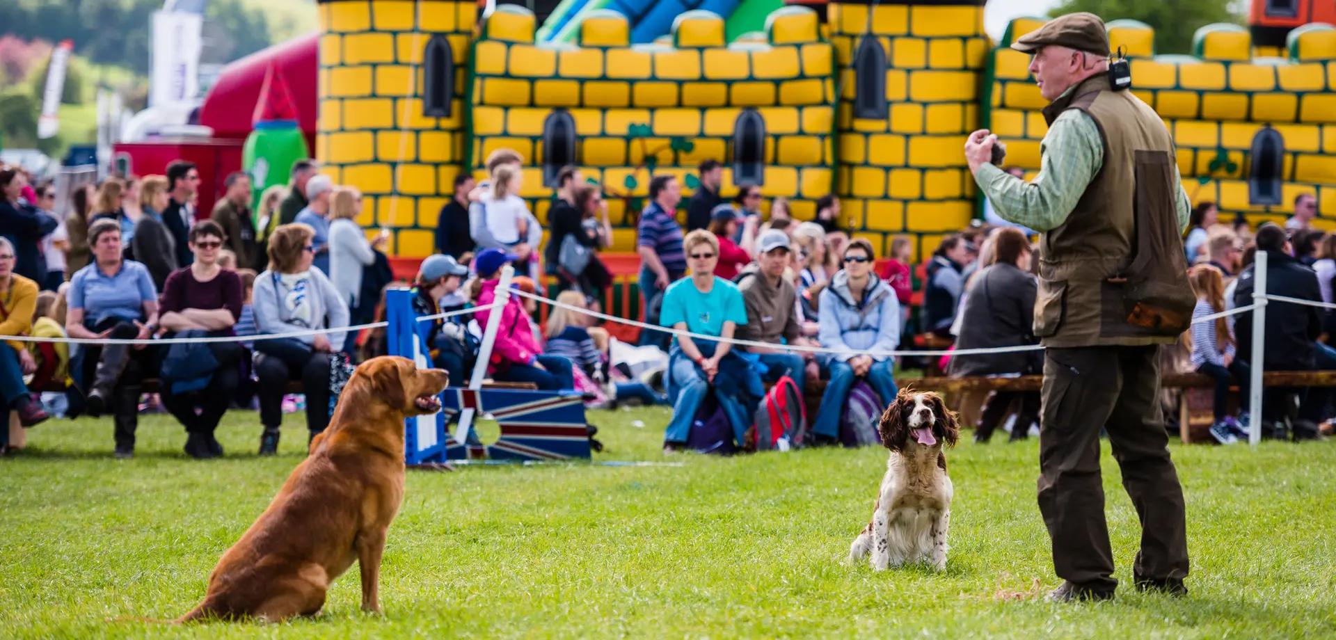 Horse trials attractions and displays