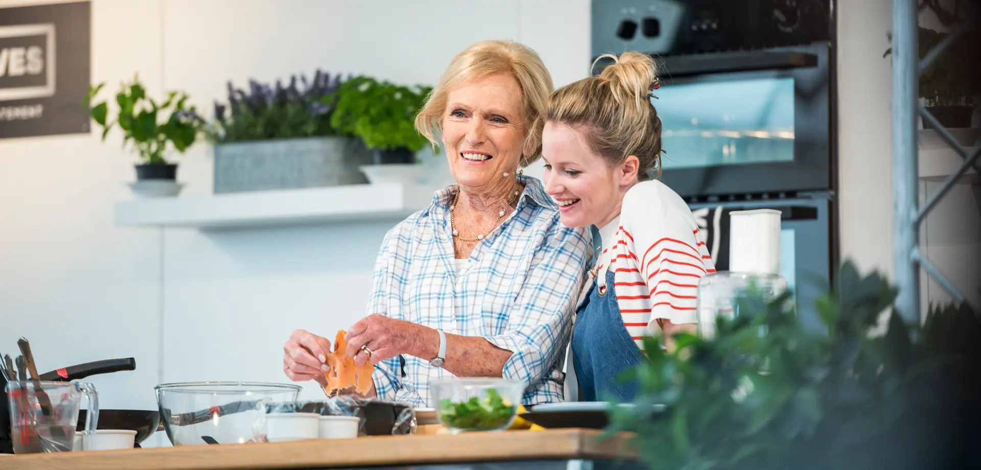 Cookery demonstrations with the nation's favourite chefs
