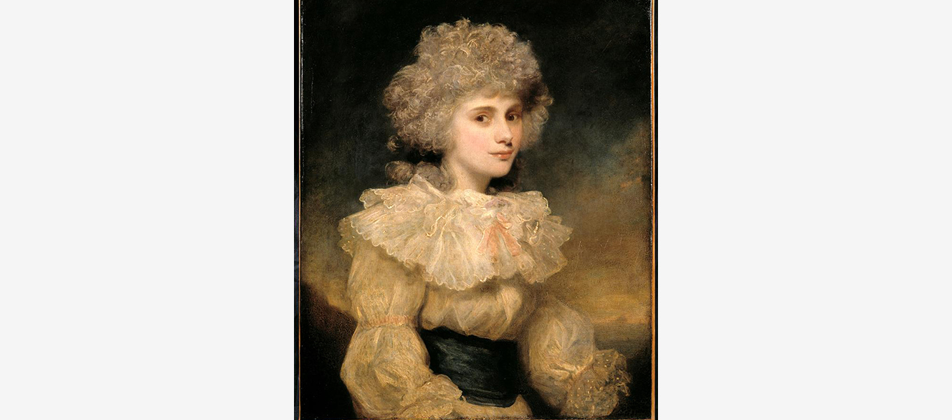 Sir Joshua Reynolds, portrait of Lady Elizabeth Foster, later Duchess of Devonshire, 1787