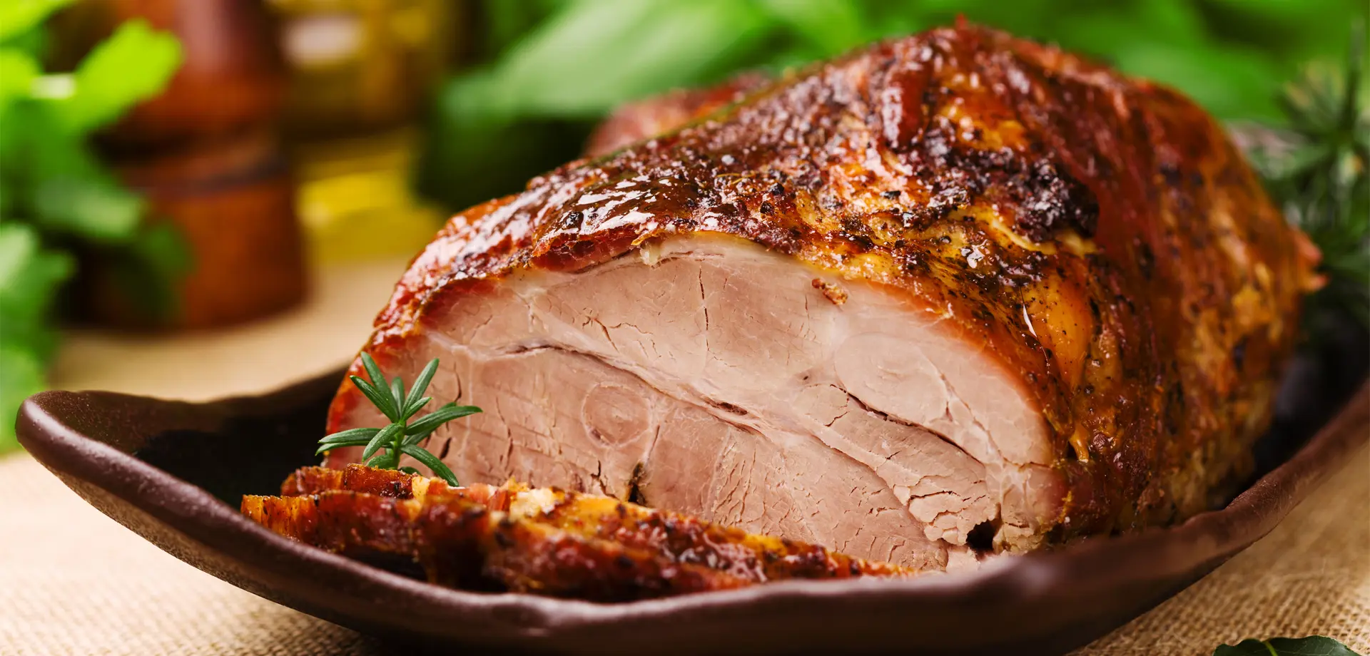 Roast pork loin
