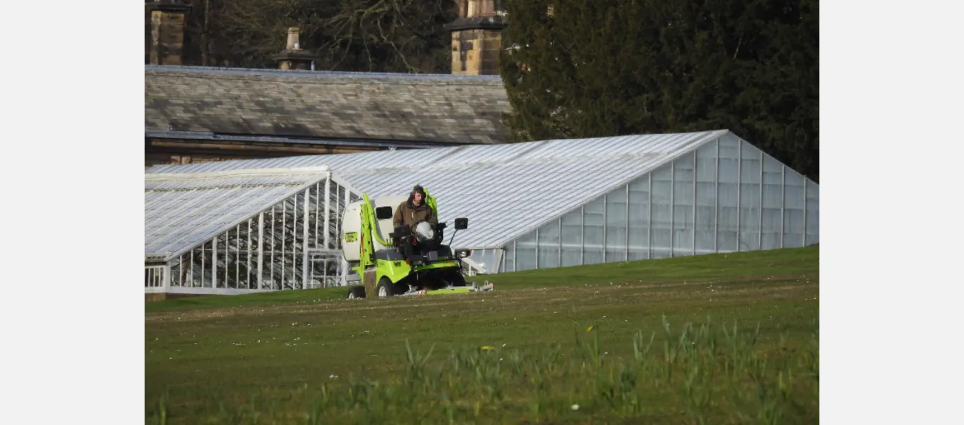 Lawnmowers are brought out of hibernation