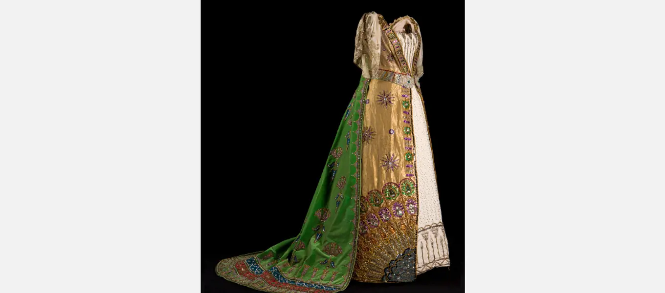 'Queen of Zenobia' ball gown for the Devonshire House Ball, 1897, The House of Worth, Paris