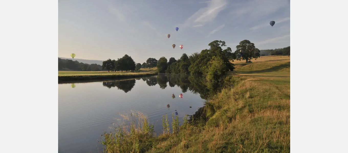 The hot air balloon launch has been a firm favourite since 1981