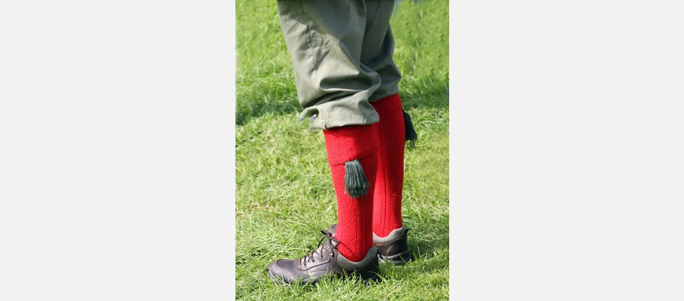 The Red Socks are easy to spot around the showground!