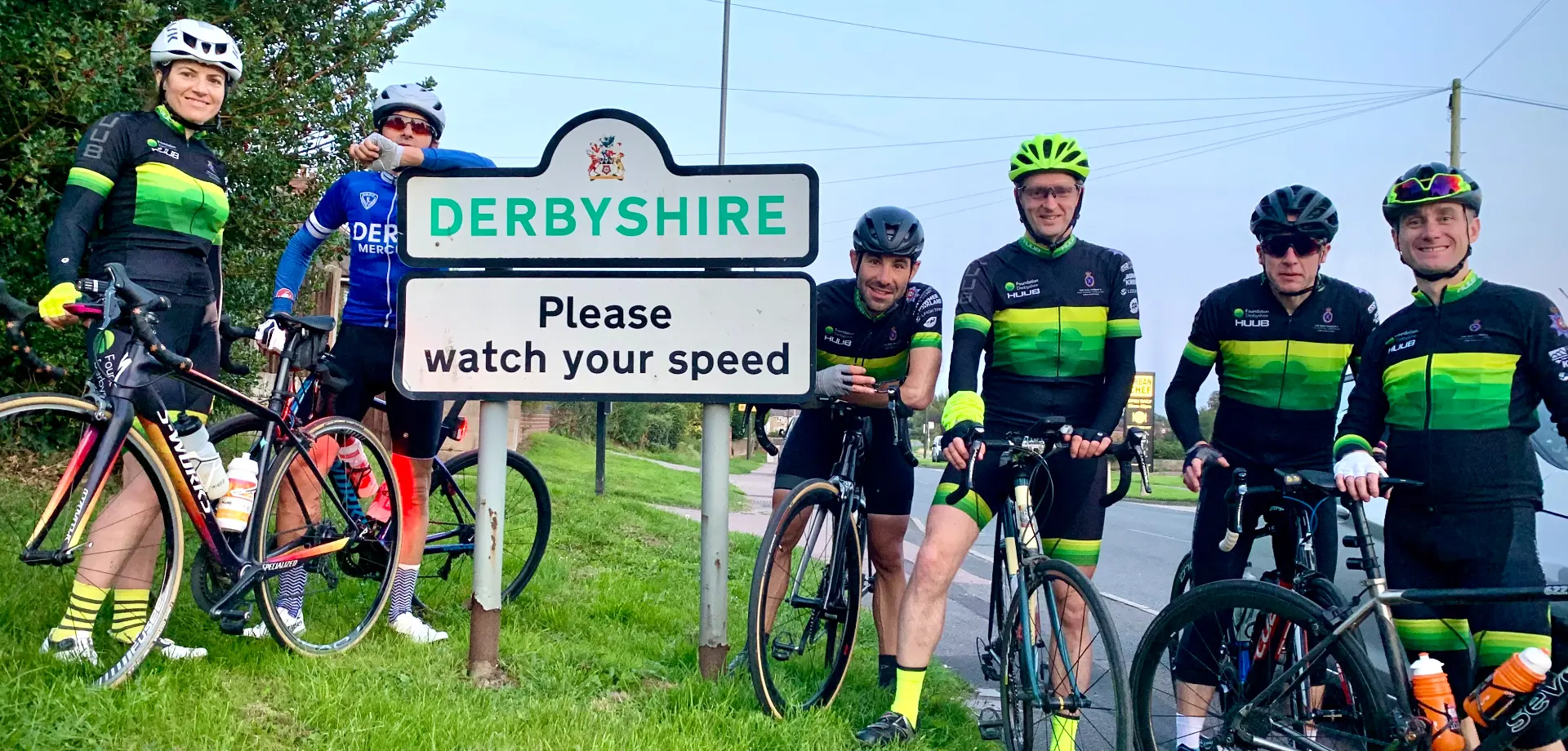 Lord Burlington completes 208 mile bike ride for Foundation Derbyshire