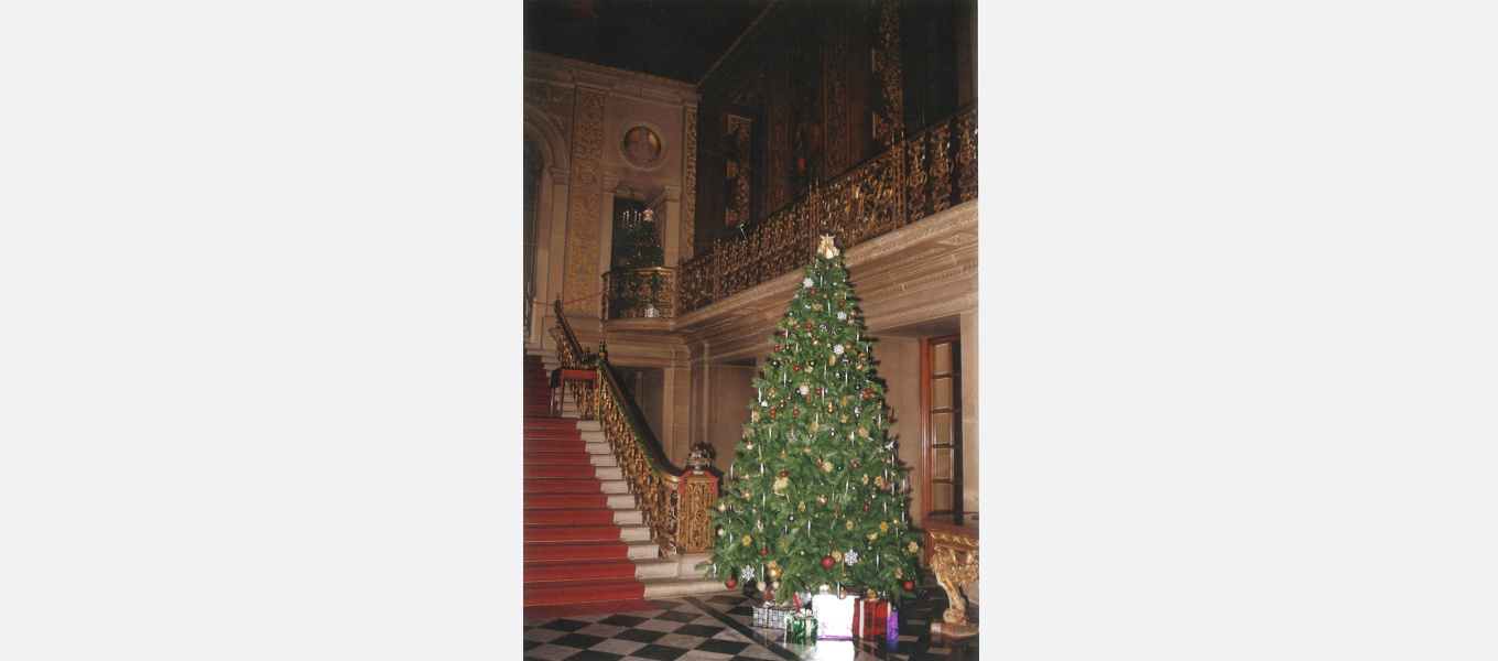 Christmas in the Painted Hall in 2001