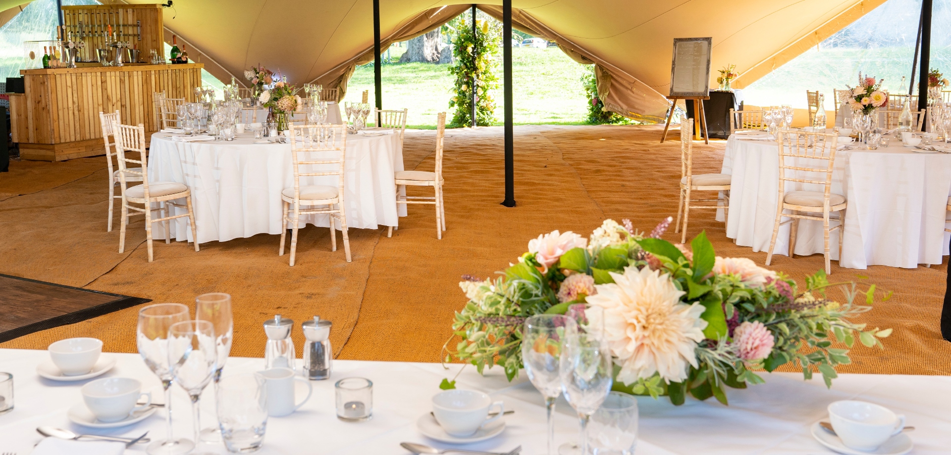 Weddings at Chatsworth in the heart of Derbyshire and the Peak District.