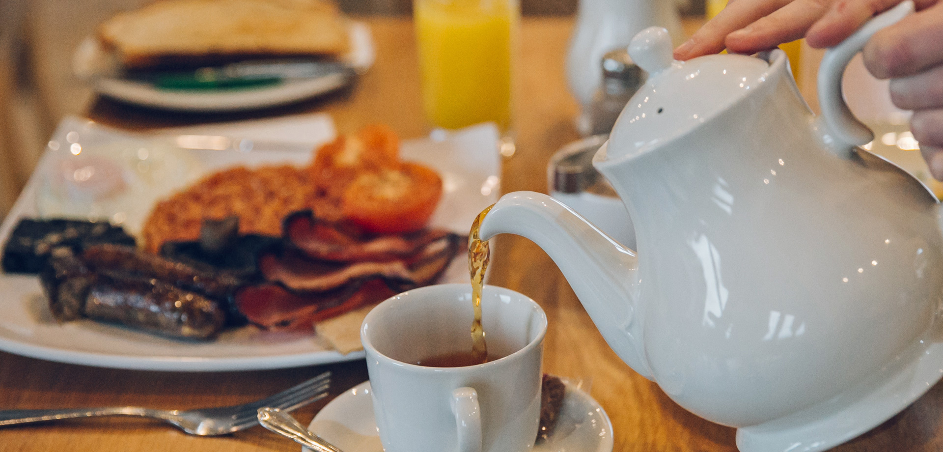 Farm shop café