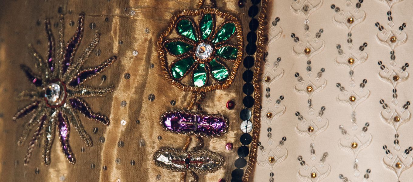 Zenobia, Queen of Palmyra ball gown on display in Oxford