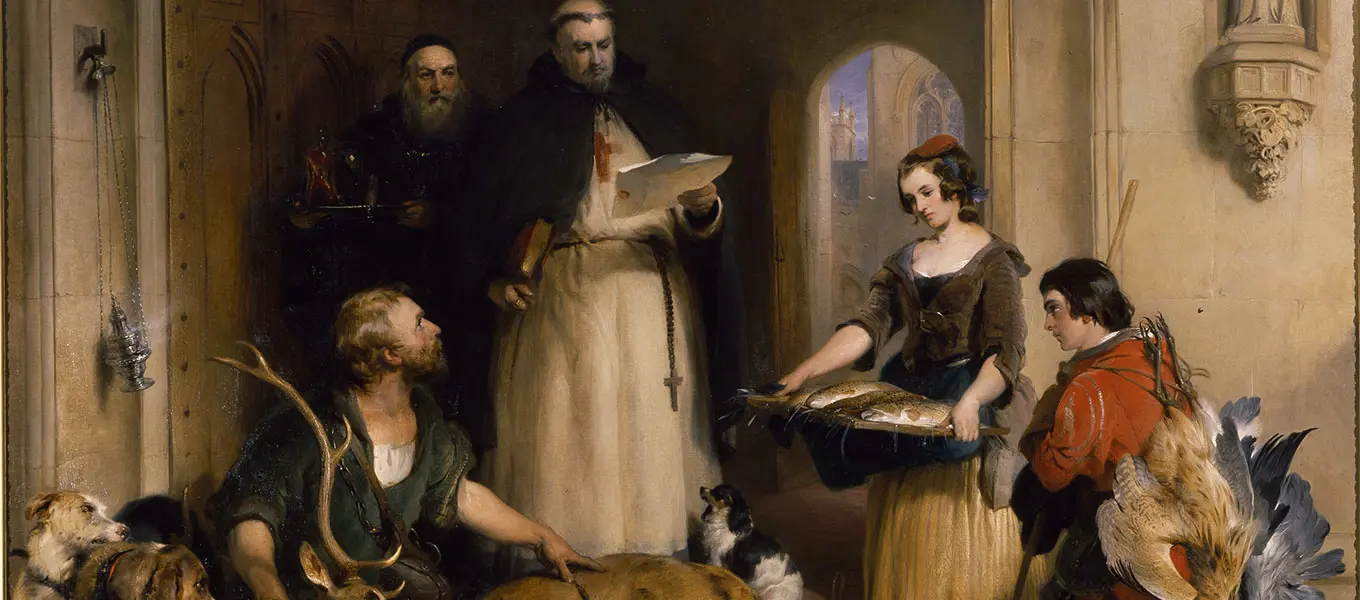 Bolton Abbey in the Olden Time by Sir Edwin Landseer