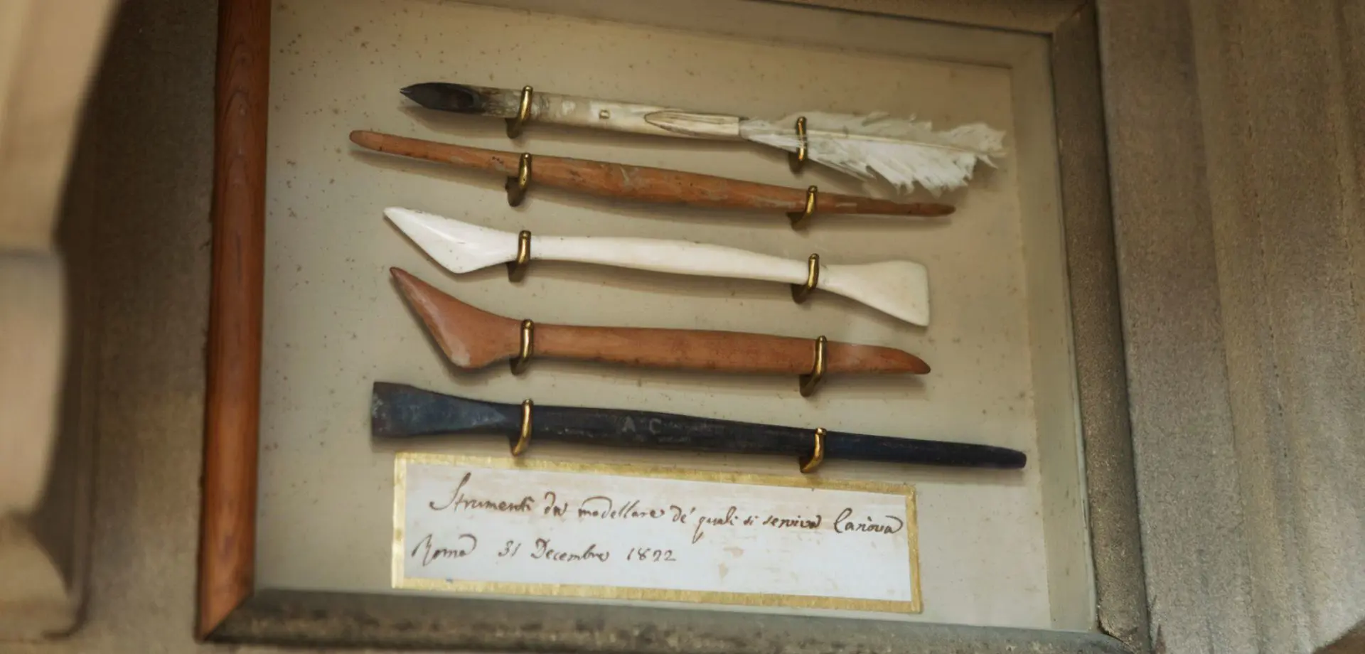 In Plain Sight: Canova's Tools