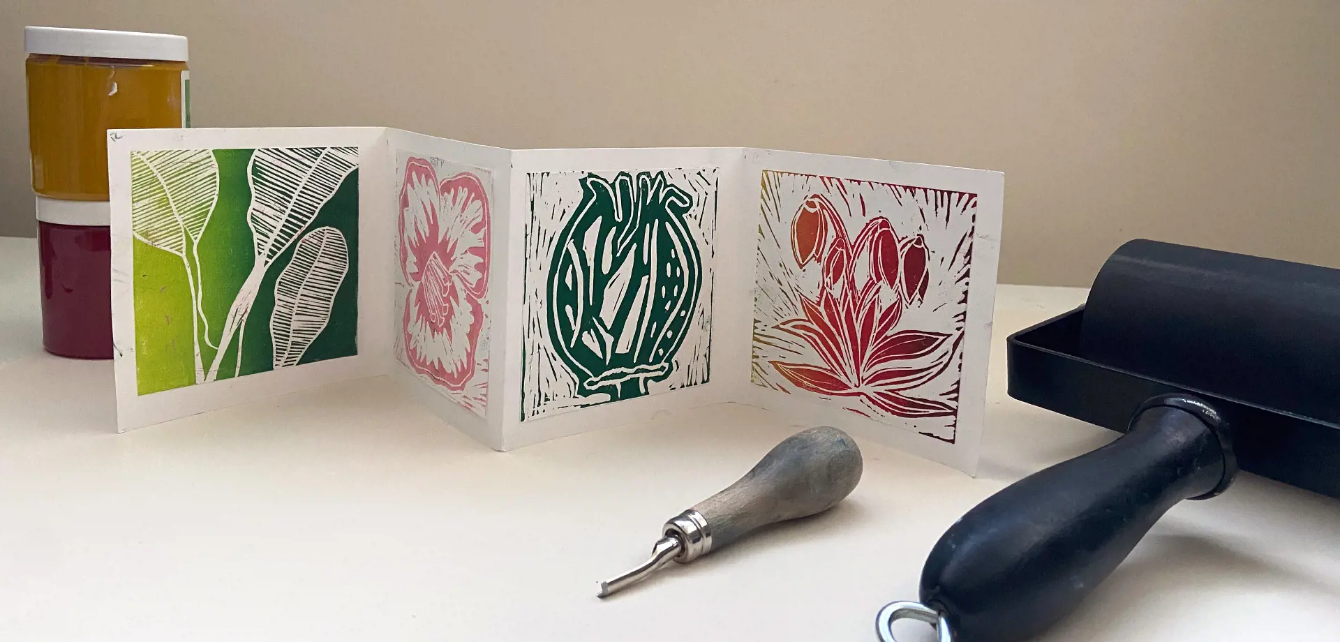 Botanical Linoprint Weekend Workshop