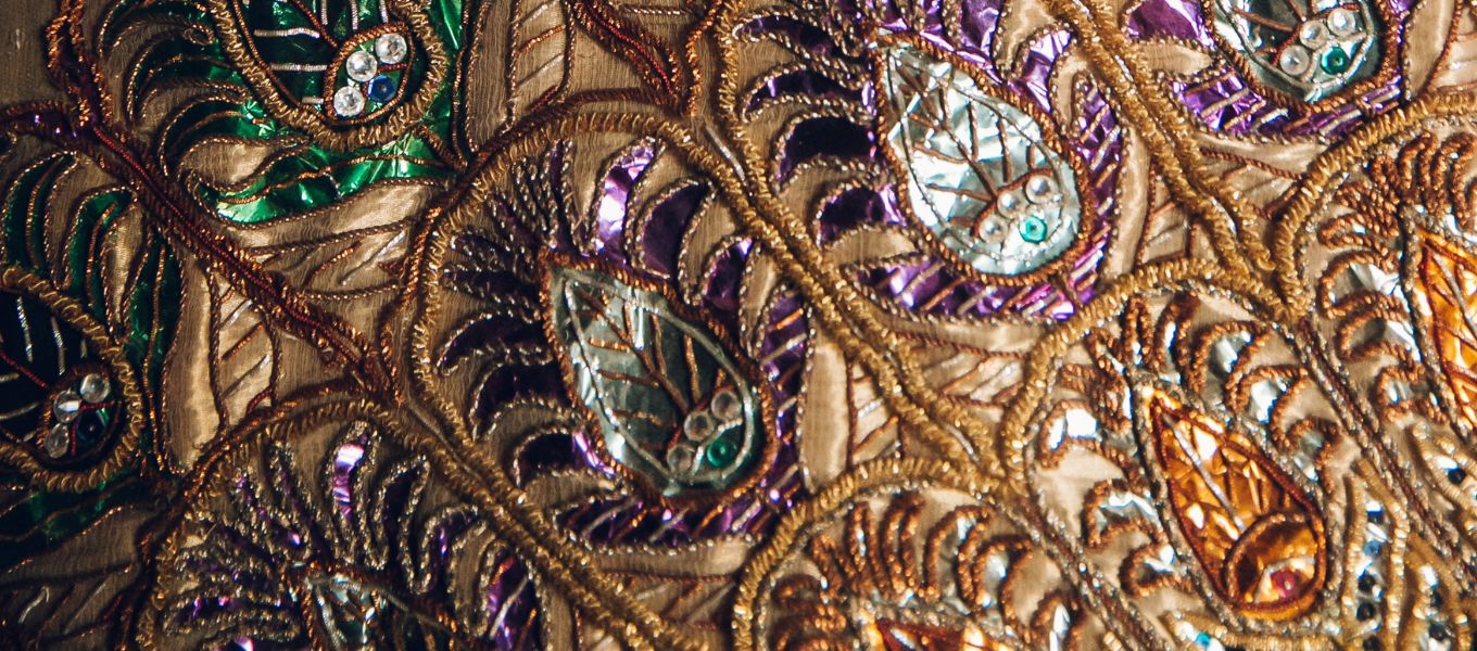 Zenobia, Queen of Palmyra ball gown on display in Oxford