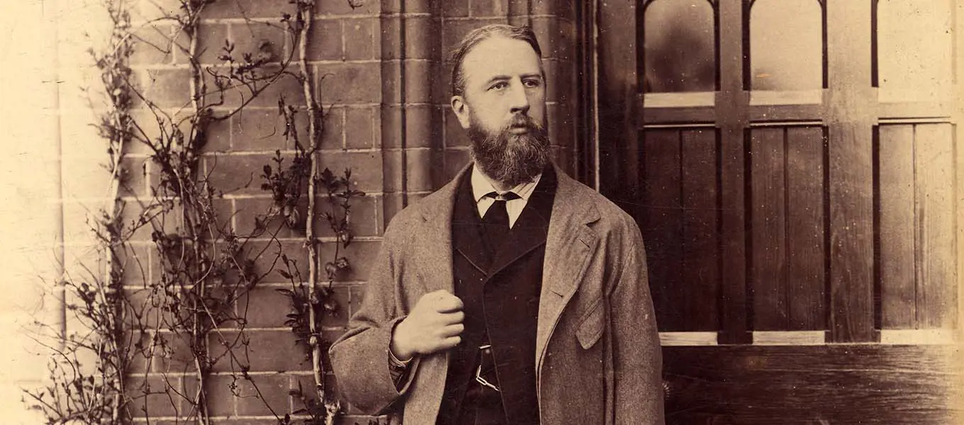 The 8th Duke of Devonshire sporting a splendid beard