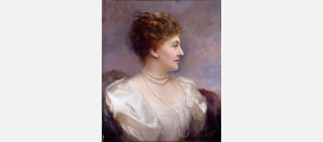 Louise, Duchess of Devonshire 1896 byt Edward Hughes (1851-1914)