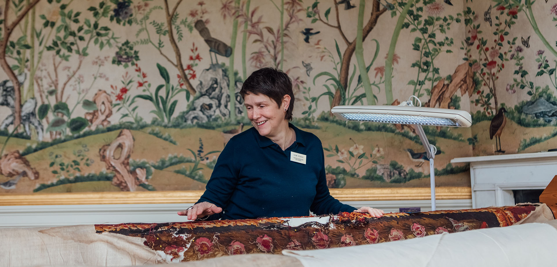 Textile conservation at Chatsworth