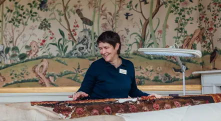 Textile conservation at Chatsworth